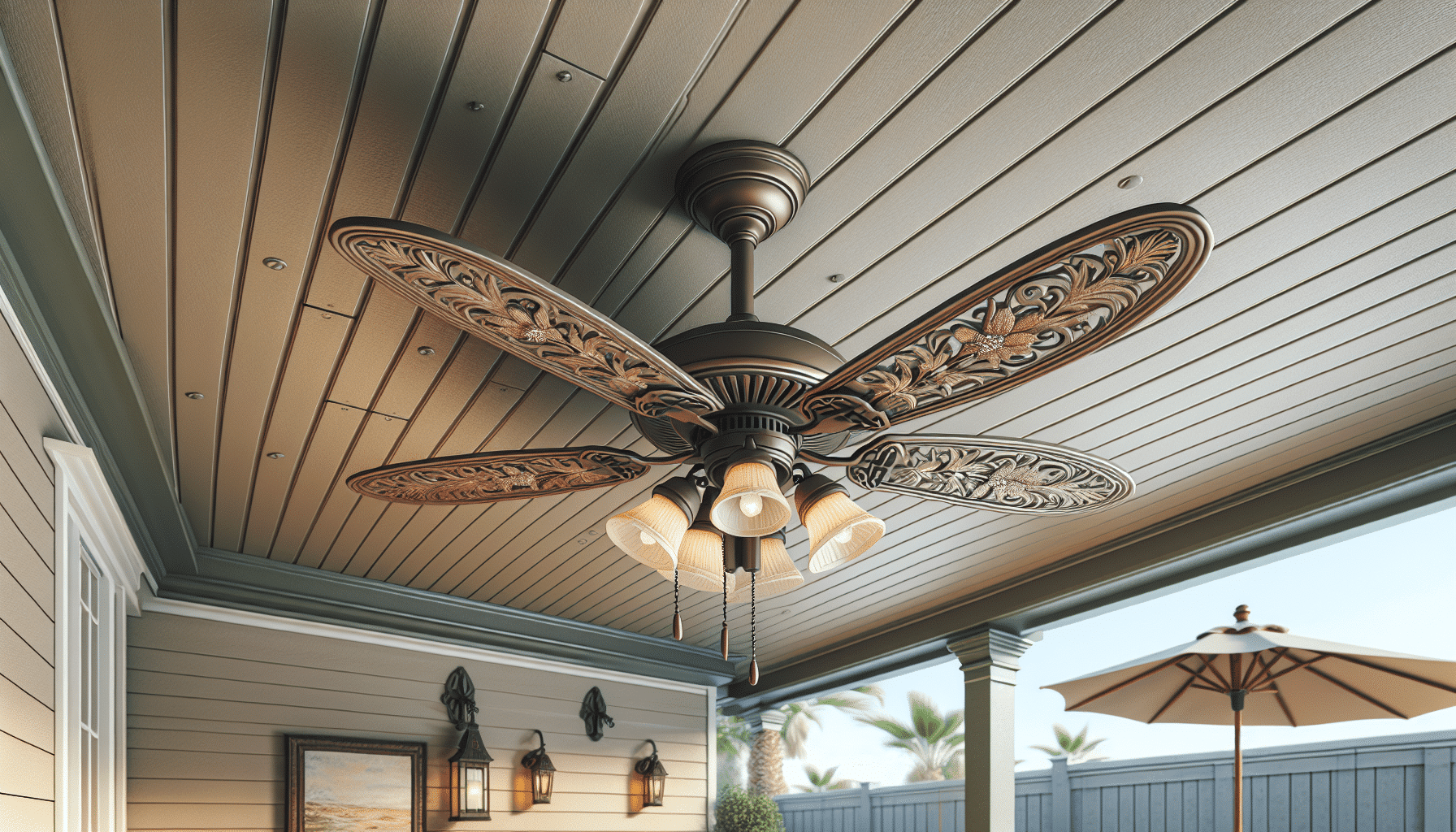 Ventilador de Techo Exterior con Diseño Discreto en Leroy Merlin