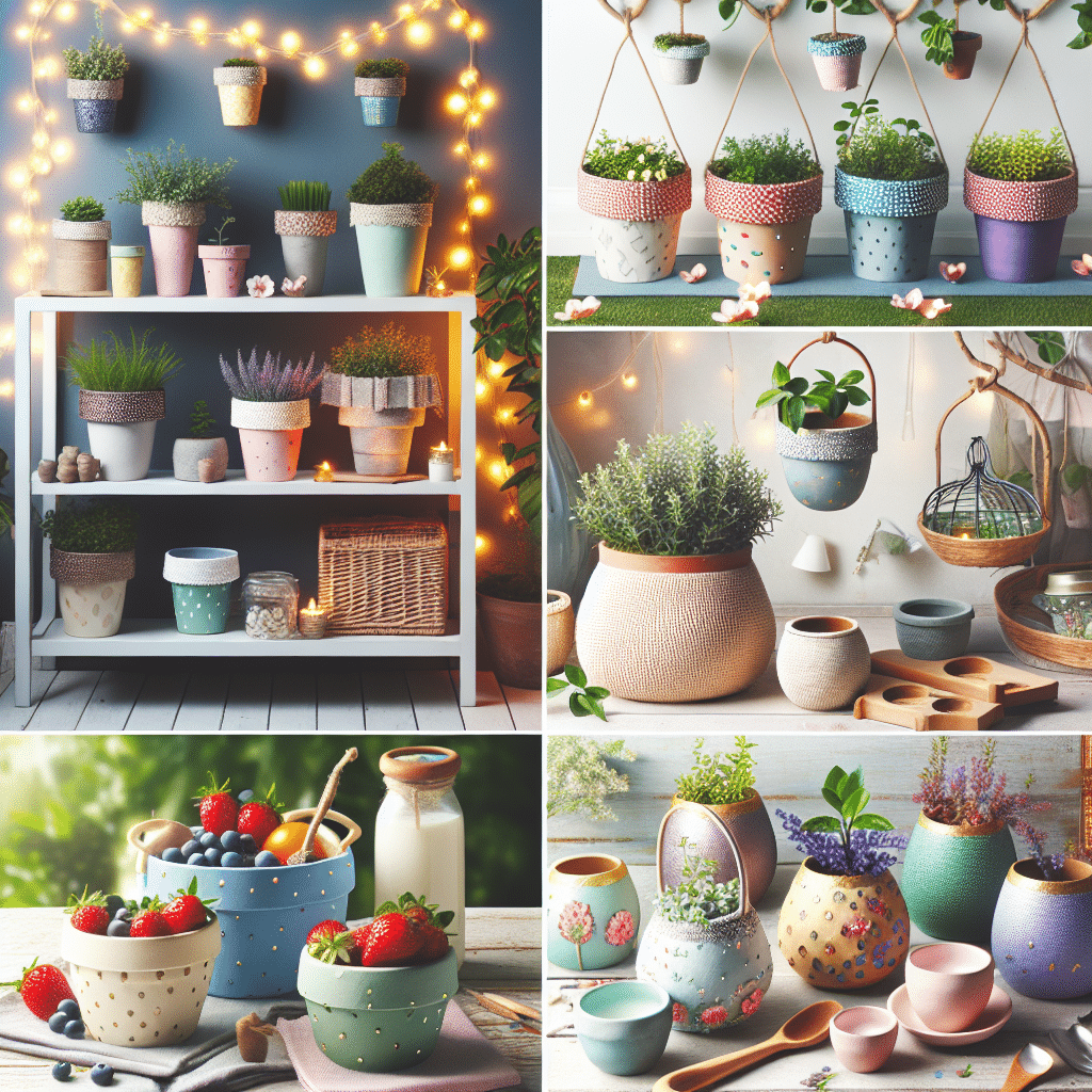 Cestas Creativas: Da Nueva Vida a Botes de Yogur para el Hogar y el Jardín