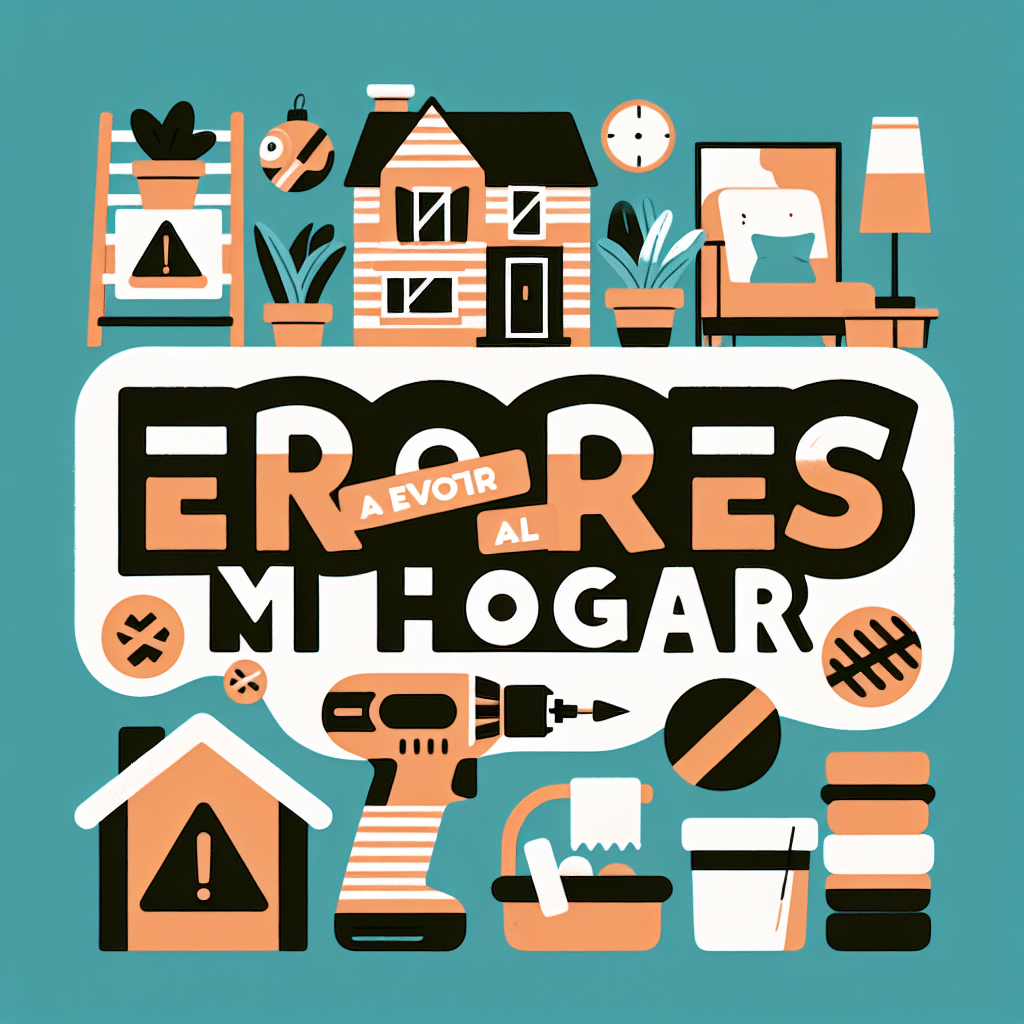 Errores a Evitar al Renovar Mi Hogar