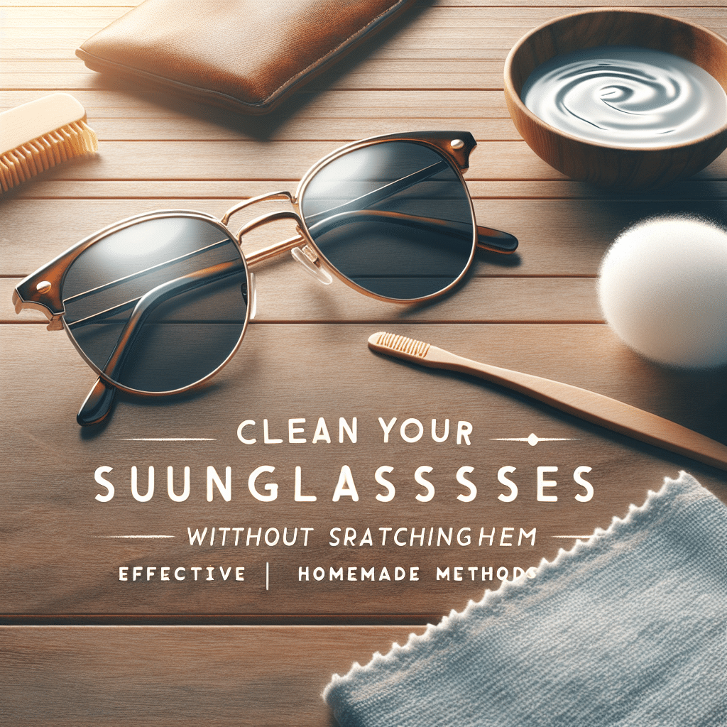 Limpia Tus Gafas de Sol Sin Rayarlas: Métodos Caseros Efectivos