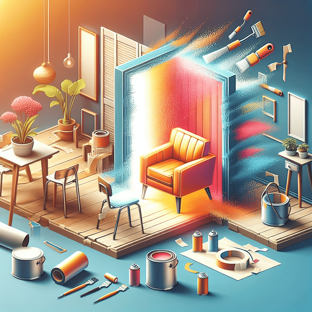 Renueva tu Espacio: Guía para Pintar Muebles Metálicos con Spray