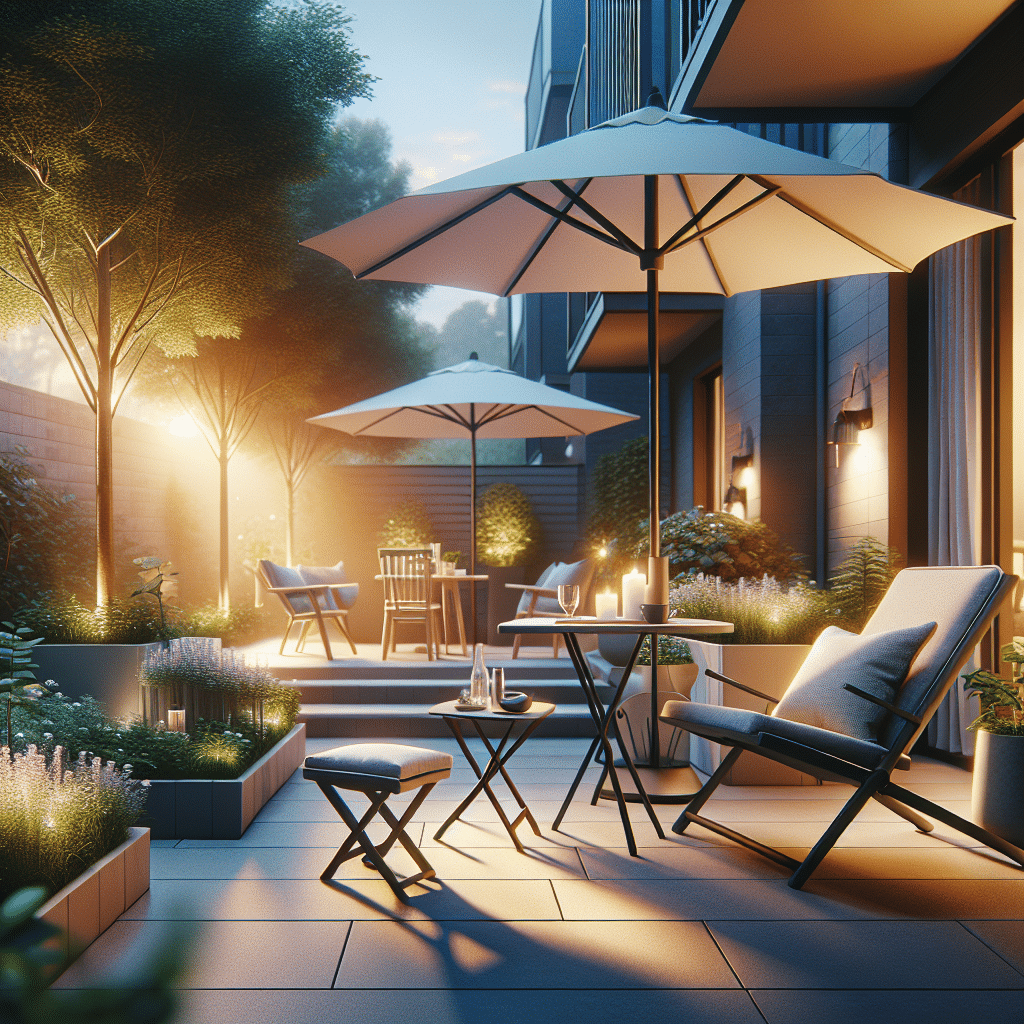 Transforma tu Espacio: Solución Plegable y Compacta para Patios y Terrazas