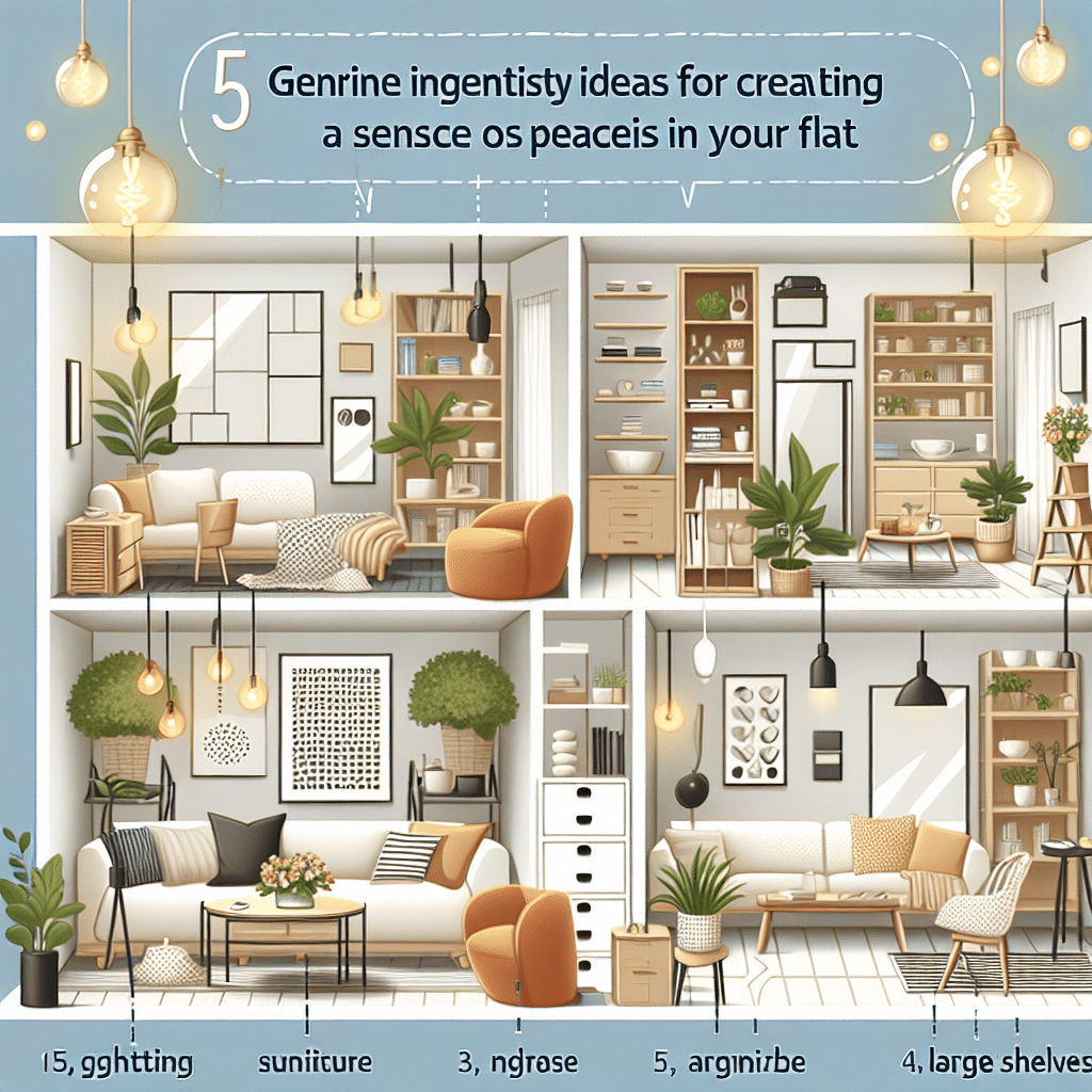 Cinco Ideas Ingeniosas para Sentir Mayor Amplitud en Tu Piso