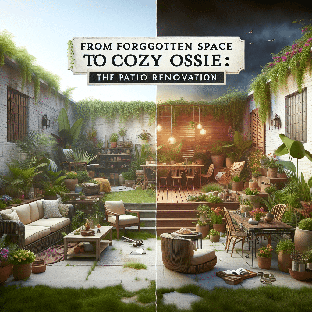 De Espacio Olvidado a Oasis Acogedor: La Renovación del Patio