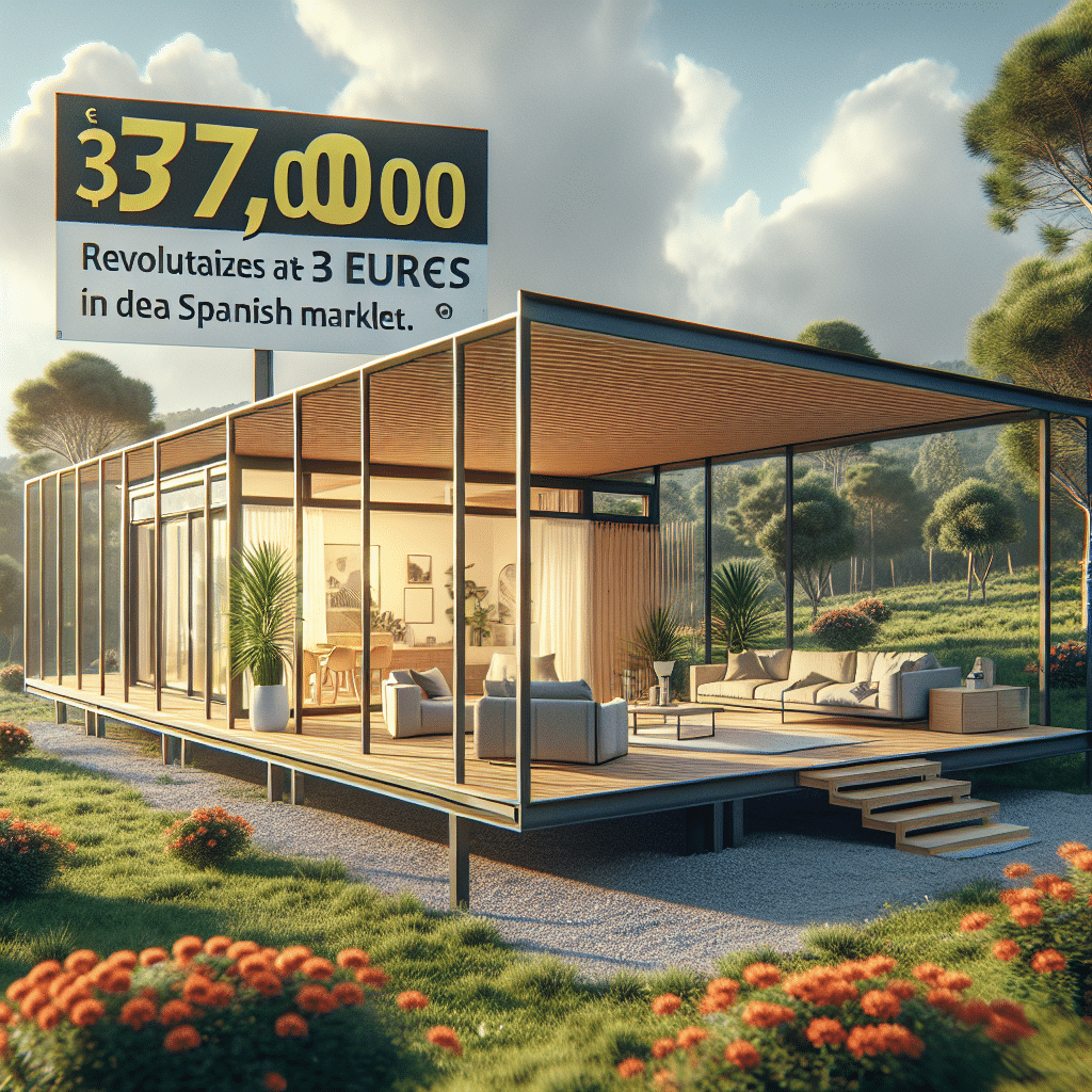 Increíble Casa Prefabricada con Terraza Cubierta Revoluciona el Mercado Español por Solo 37.000 Euros