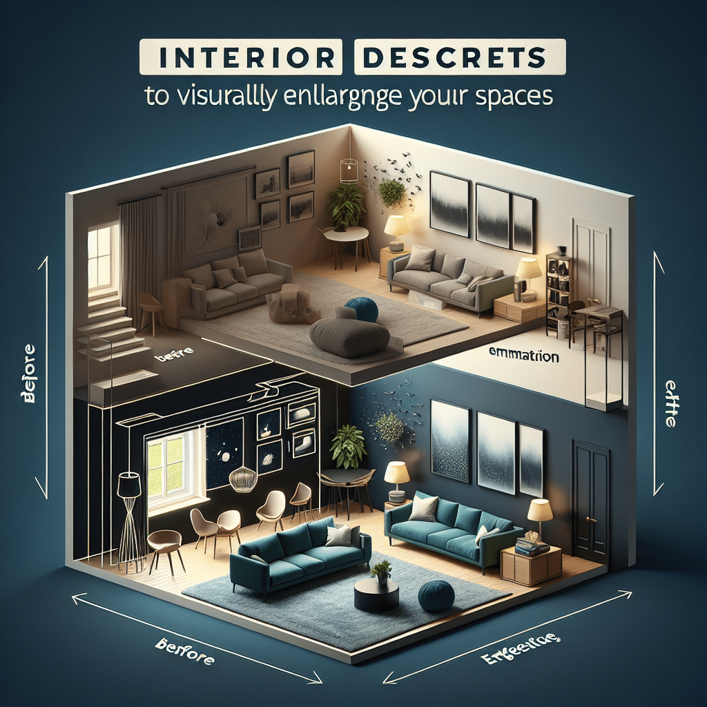 Secretos de Interiorismo para Ampliar Visualmente tus Espacios