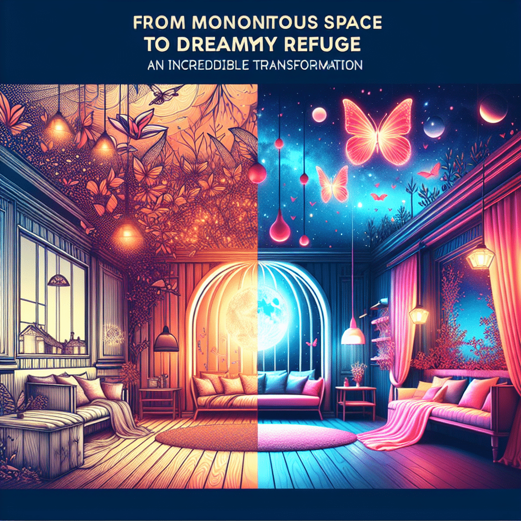 De Espacio Monótono a Refugio de Ensueño: Una Transformación Increíble