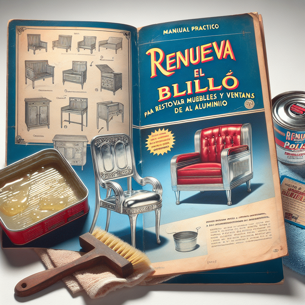 Renueva el Brillo: Manual Práctico para Restaurar Muebles y Ventanas de Aluminio