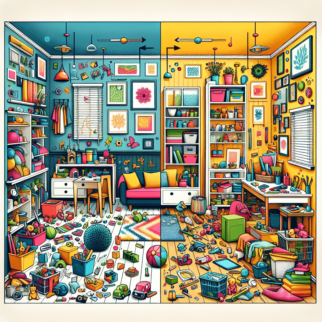 Evita el Caos: Elementos que Causan Desorden y Ruido Visual en Tu Hogar