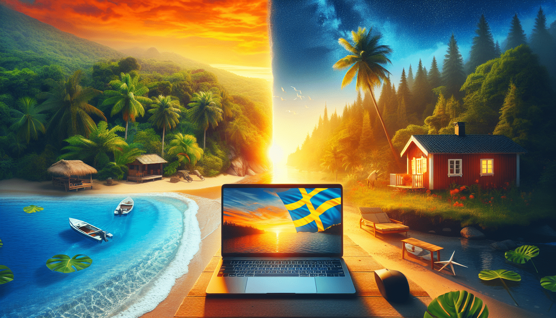 Escapando al Verano en Suecia: Teletrabajo desde un Refugio Nórdico sin Noches Tropicales