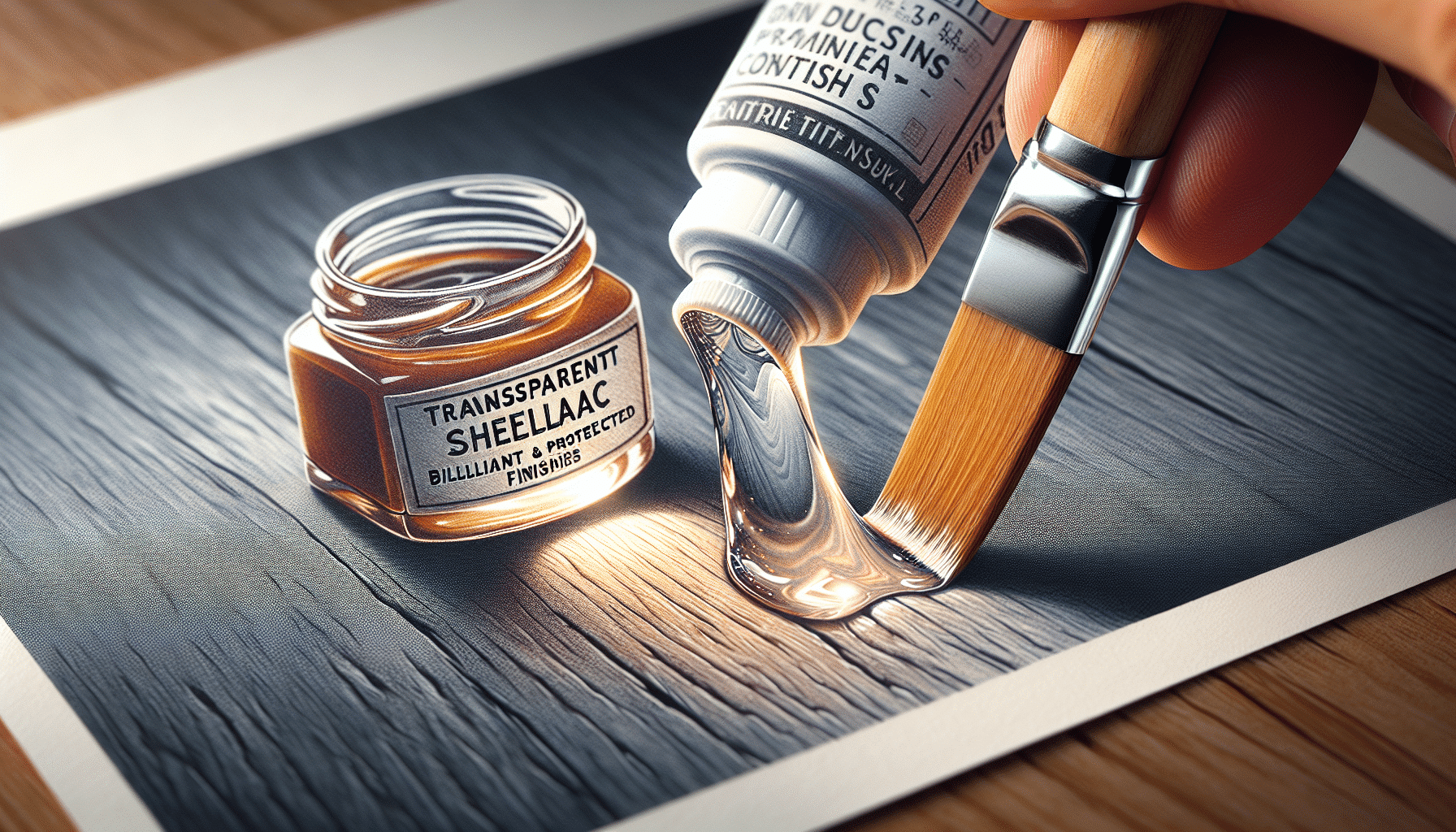 Descubre el Brillo Perfecto: Aplicación de Shellac Transparente para Acabados y Protección