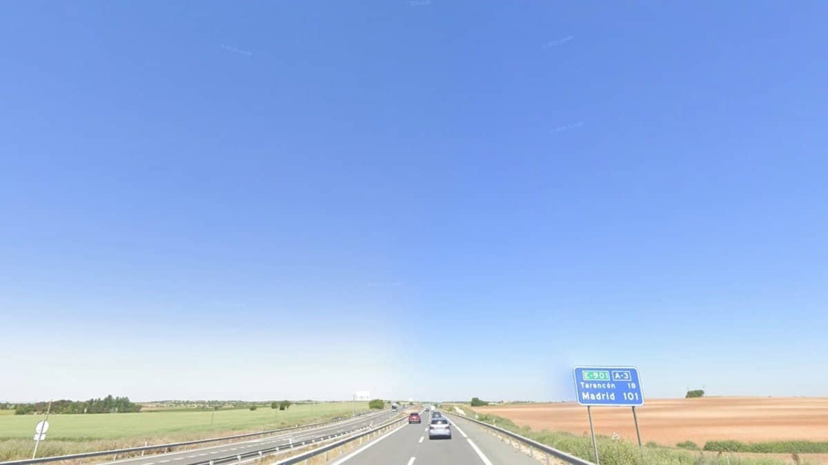 Aumentan a 15 los heridos en una colisión múltiple con hasta 9 vehículos en la A-3 en Saelices.