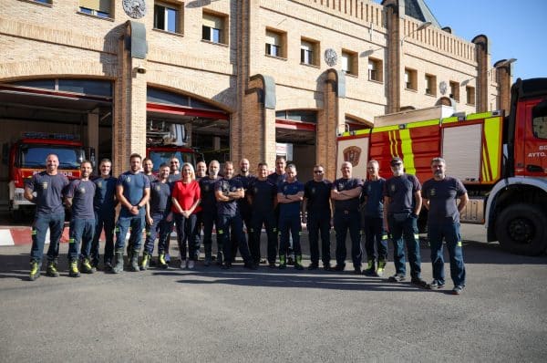 Cañizares expresa su gratitud hacia los Bomberos de Toledo y anuncia la creación de 20 nuevas plazas para después del verano.