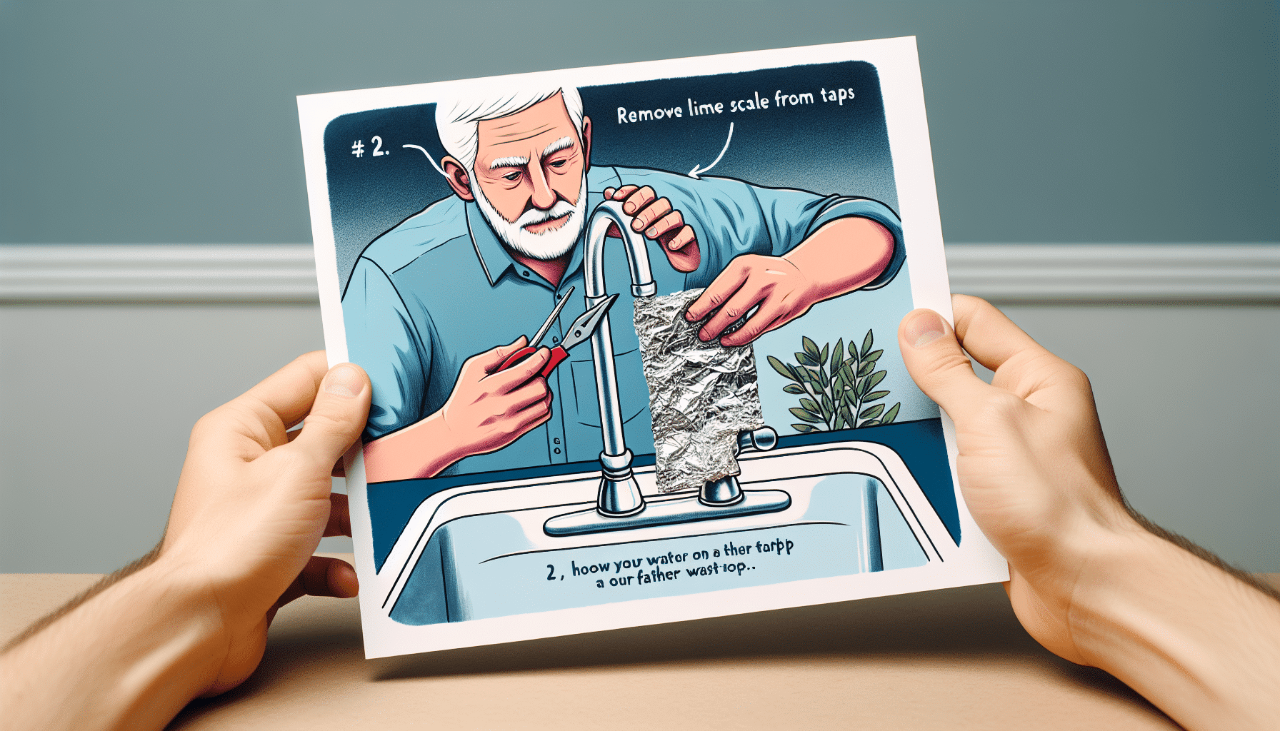 Elimina la Cal de los Grifos Efectivamente con un Truco de Papel de Aluminio Aprendido de Mi Padre