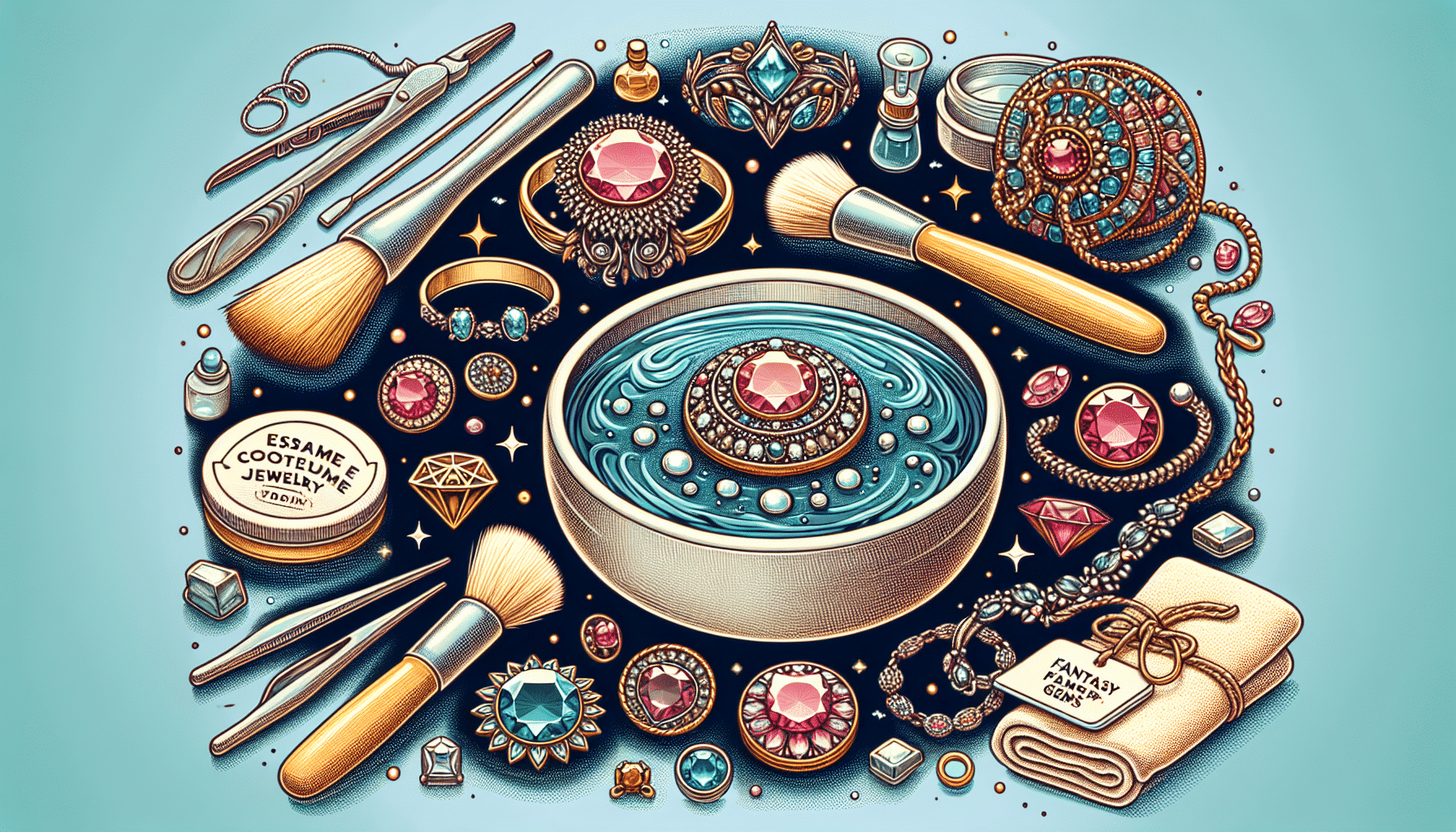 Cómo Limpiar Bisutería y Joyas de Fantasía de Forma Segura: Guía Práctica