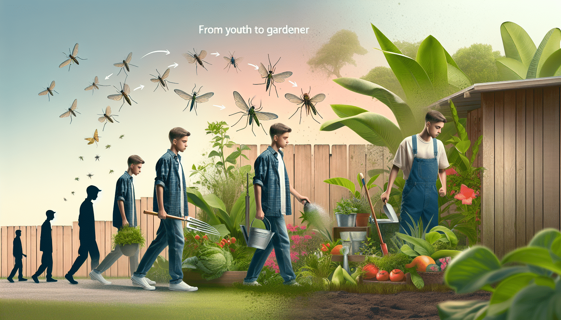 De Adolescente a Jardinero: La Solución Definitiva contra los Mosquitos