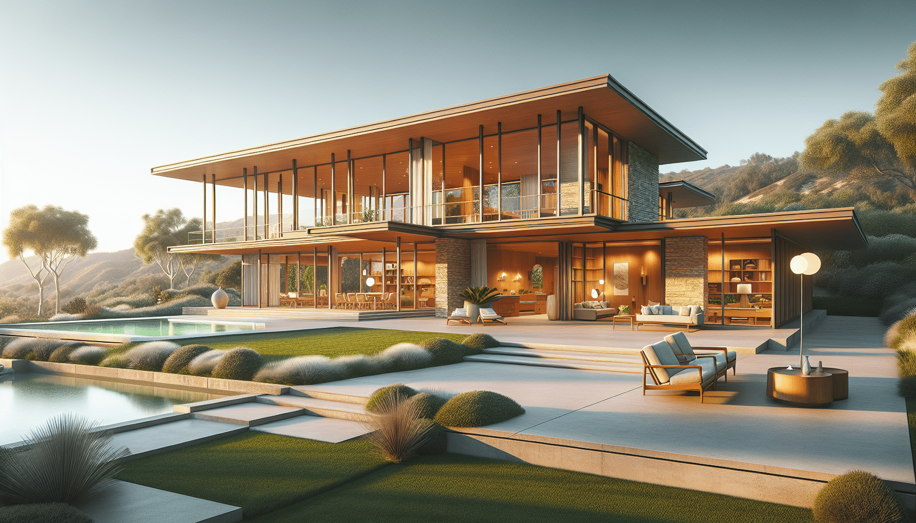 Sumérgete en el Encanto de Tumba: Un Hogar Mid-Century Modern de Ensueño