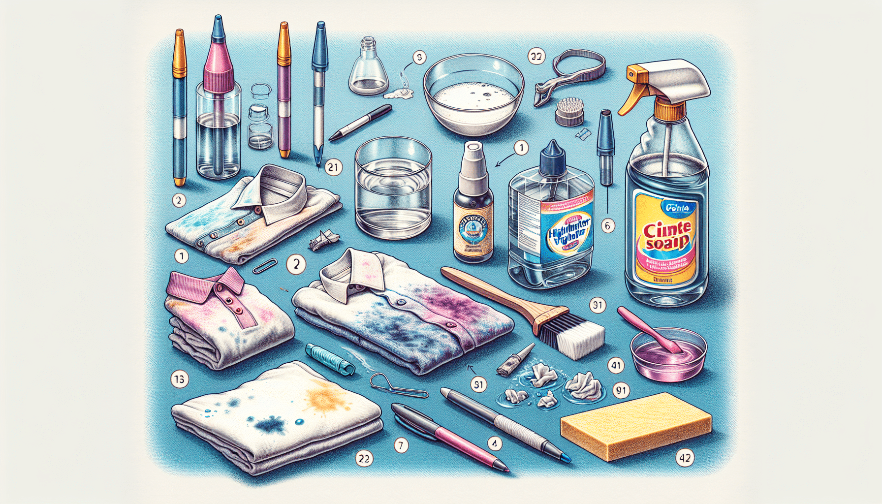 Trucos Caseros para Quitar Manchas de Tinta de Bolígrafo y Subrayador