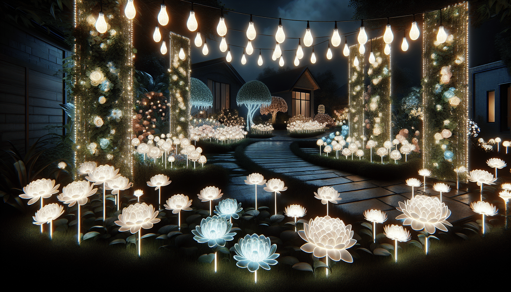 Guirnaldas Brillantes: Transformando tu Jardín con Estilo y Encanto