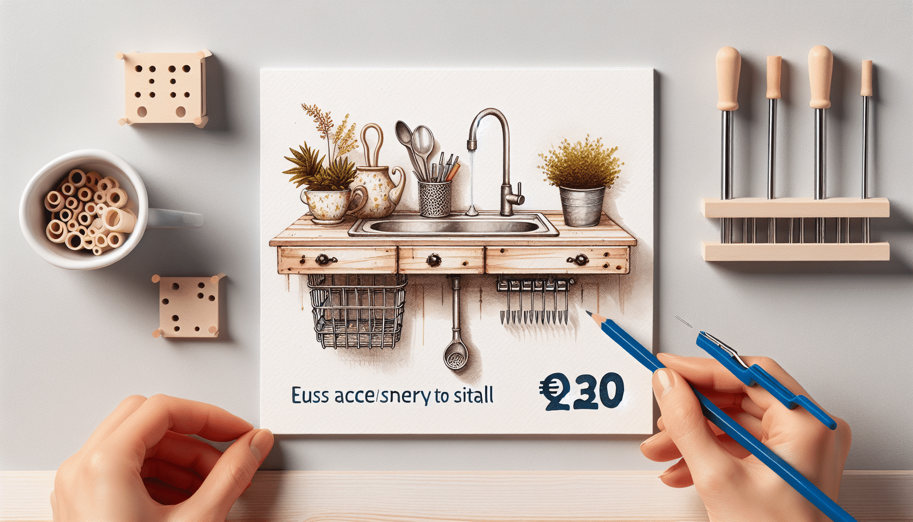 Ikea Revoluciona el Orden del Fregadero con un Accesorio Económico y sin Taladros