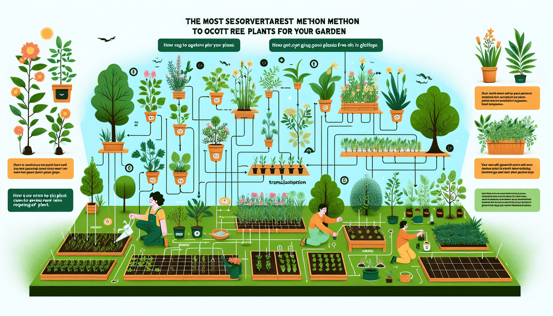 Cómo Obtener Plantas Gratis para Tu Jardín Sin Complicaciones