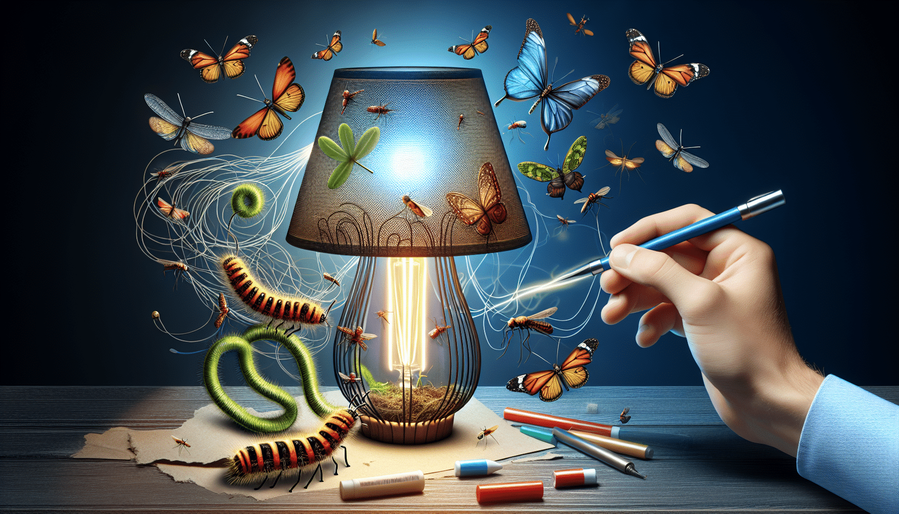 Lámpara Revolutionaria que Elimina Insectos con Aspiración