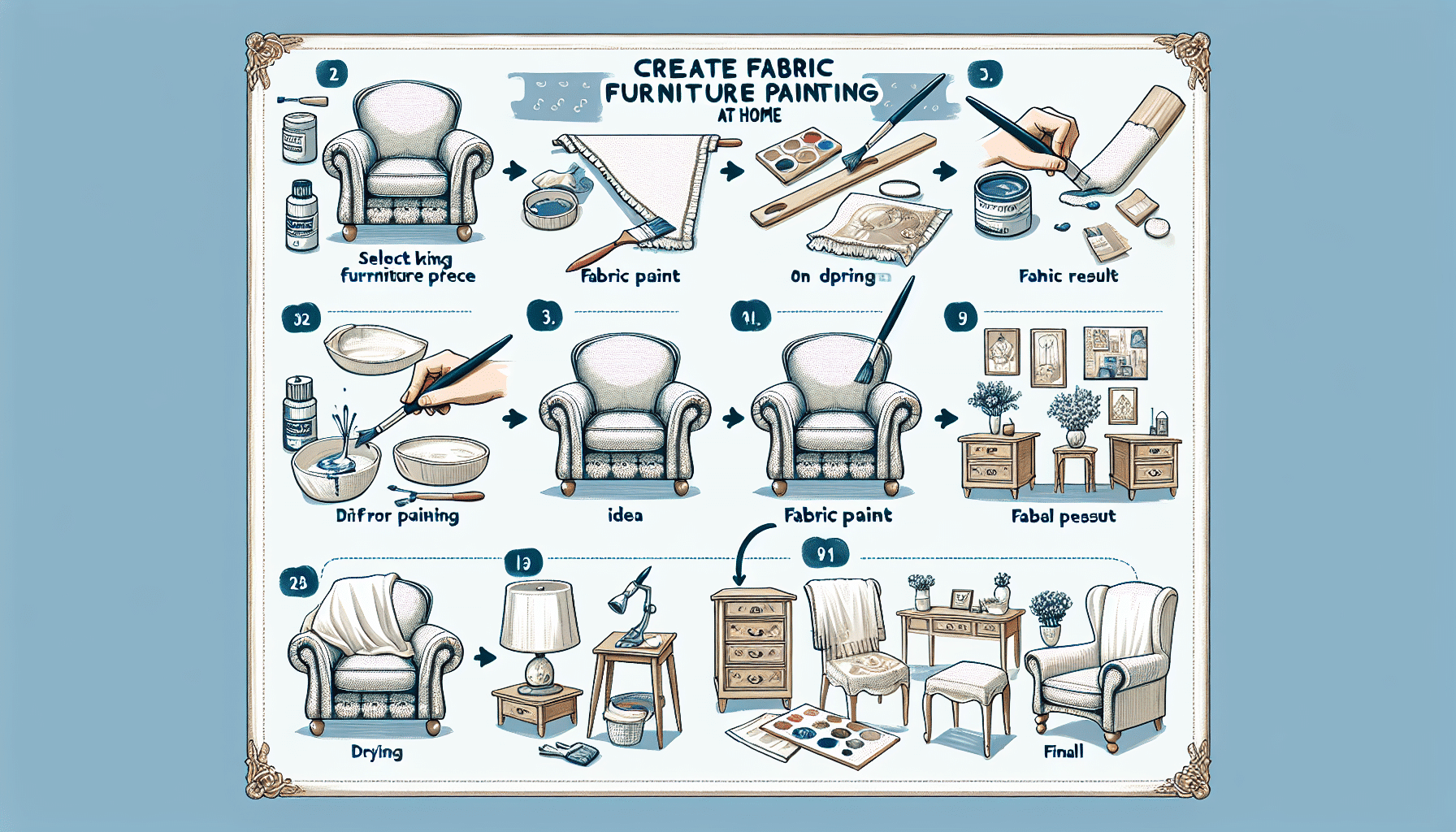 Transforma Tus Muebles de Tela: Técnicas, Consejos e Inspiración para Pintar en Casa