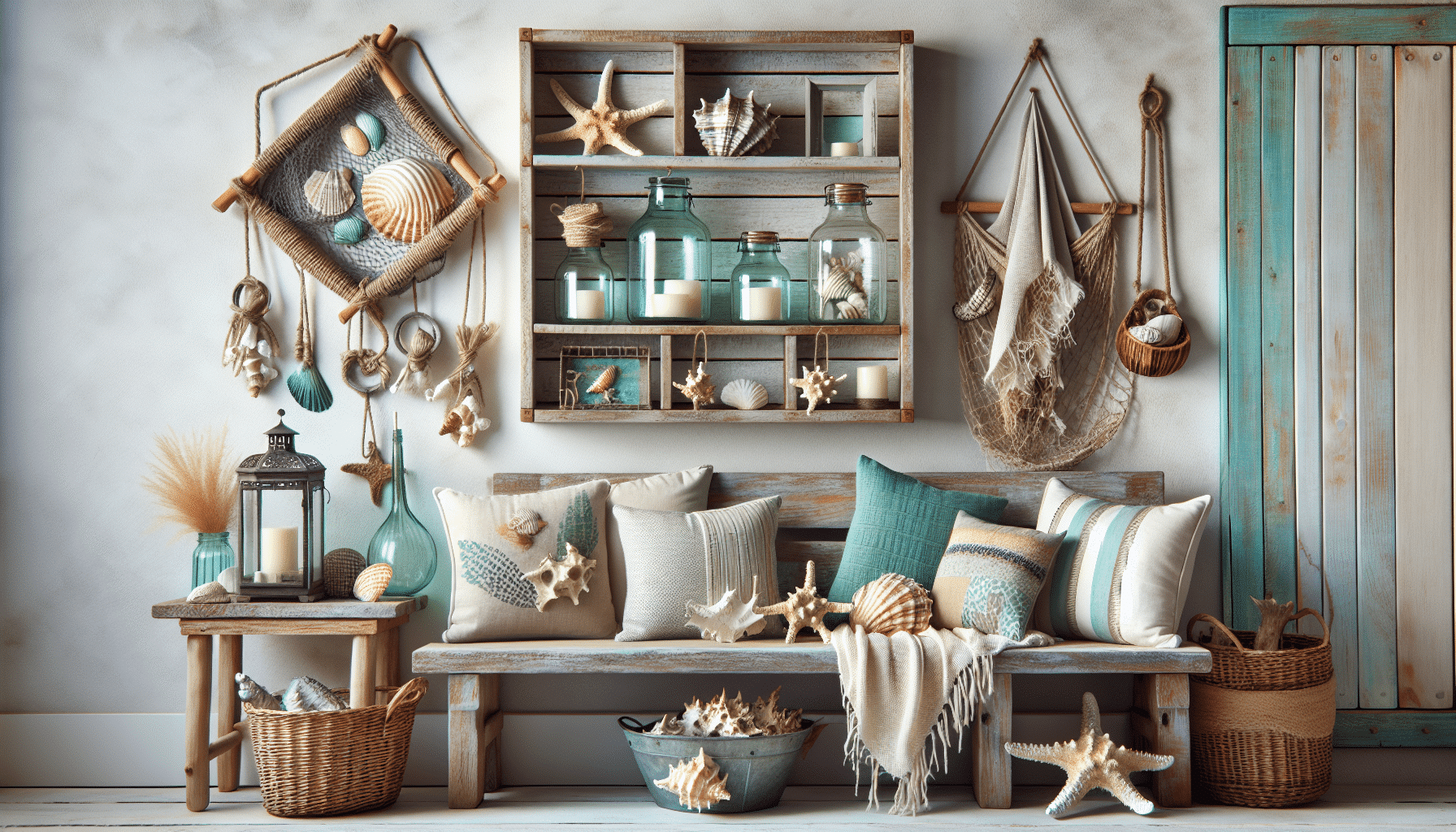 Encanto Costero: Transforma Tus Paredes con Estilo