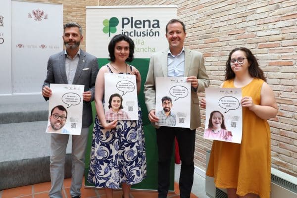 Toledo se une a la campaña de Plena Inclusión, resaltando a las personas con discapacidad como protagonistas clave.