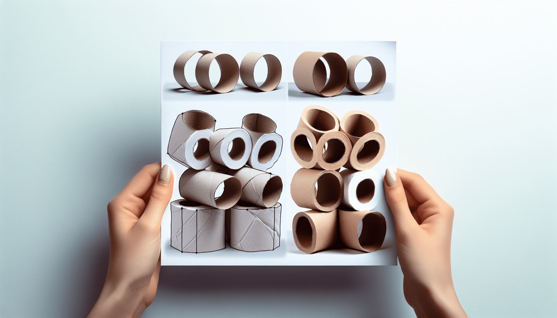 Convierte Rollos de Papel Higiénico en un Ingenioso Organizador