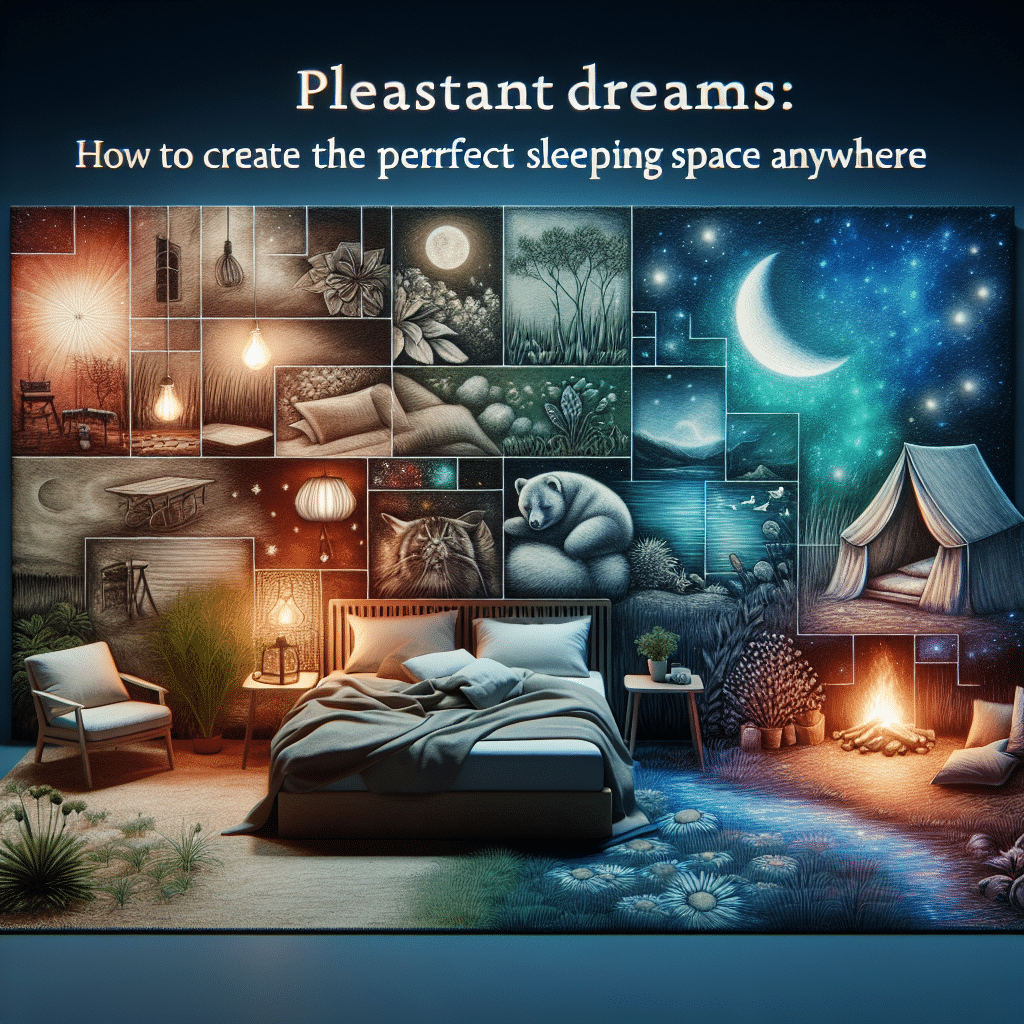 Sueños Placenteros: Cómo Crear el Espacio Perfecto para Dormir en Cualquier Lugar