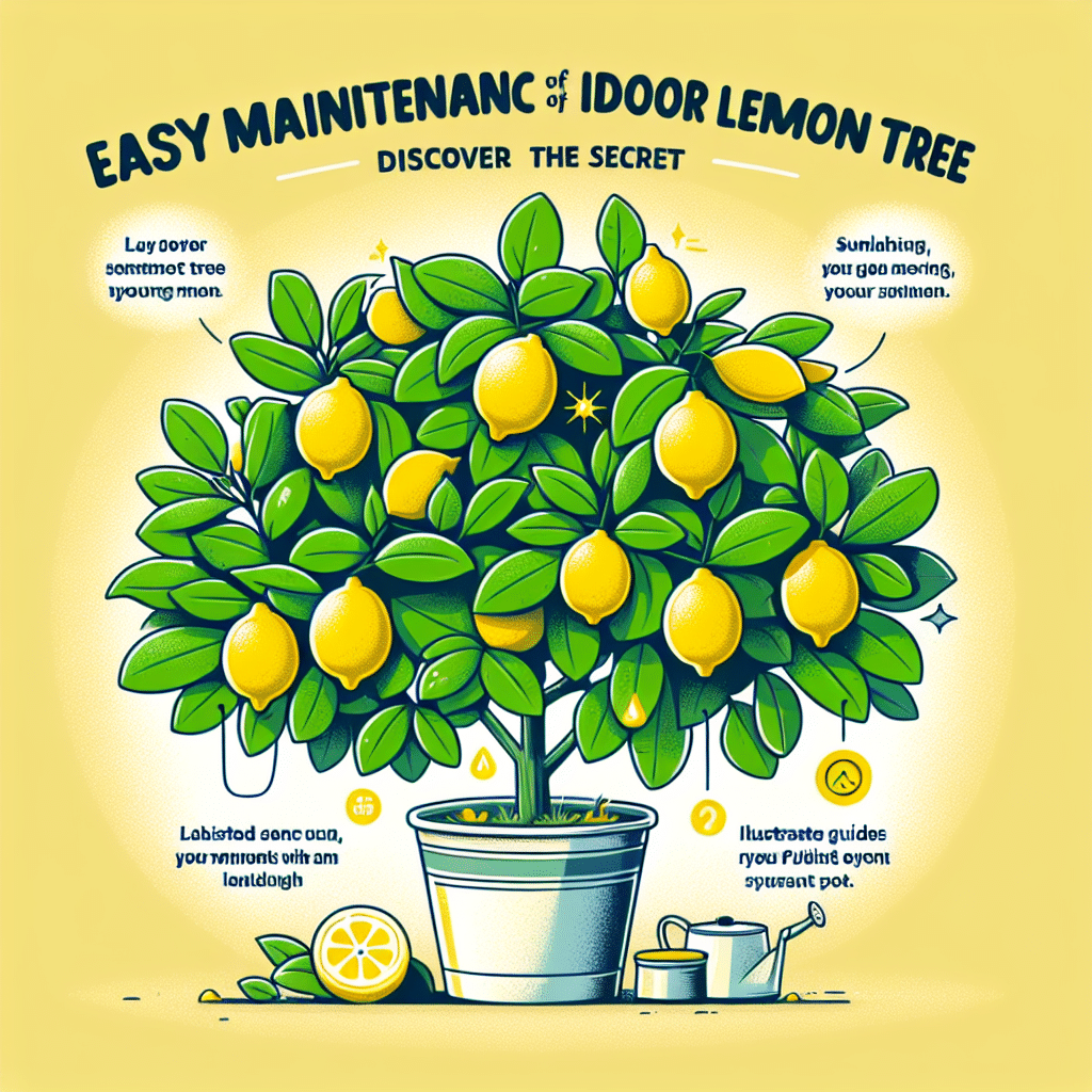 Mantenimiento Fácil de tu Limonero de Interior: Descubre el Secreto