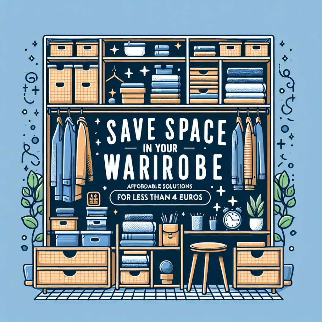 Ahorra Espacio en tu Armario: Soluciones Económicas de Lidl por Menos de 4 Euros