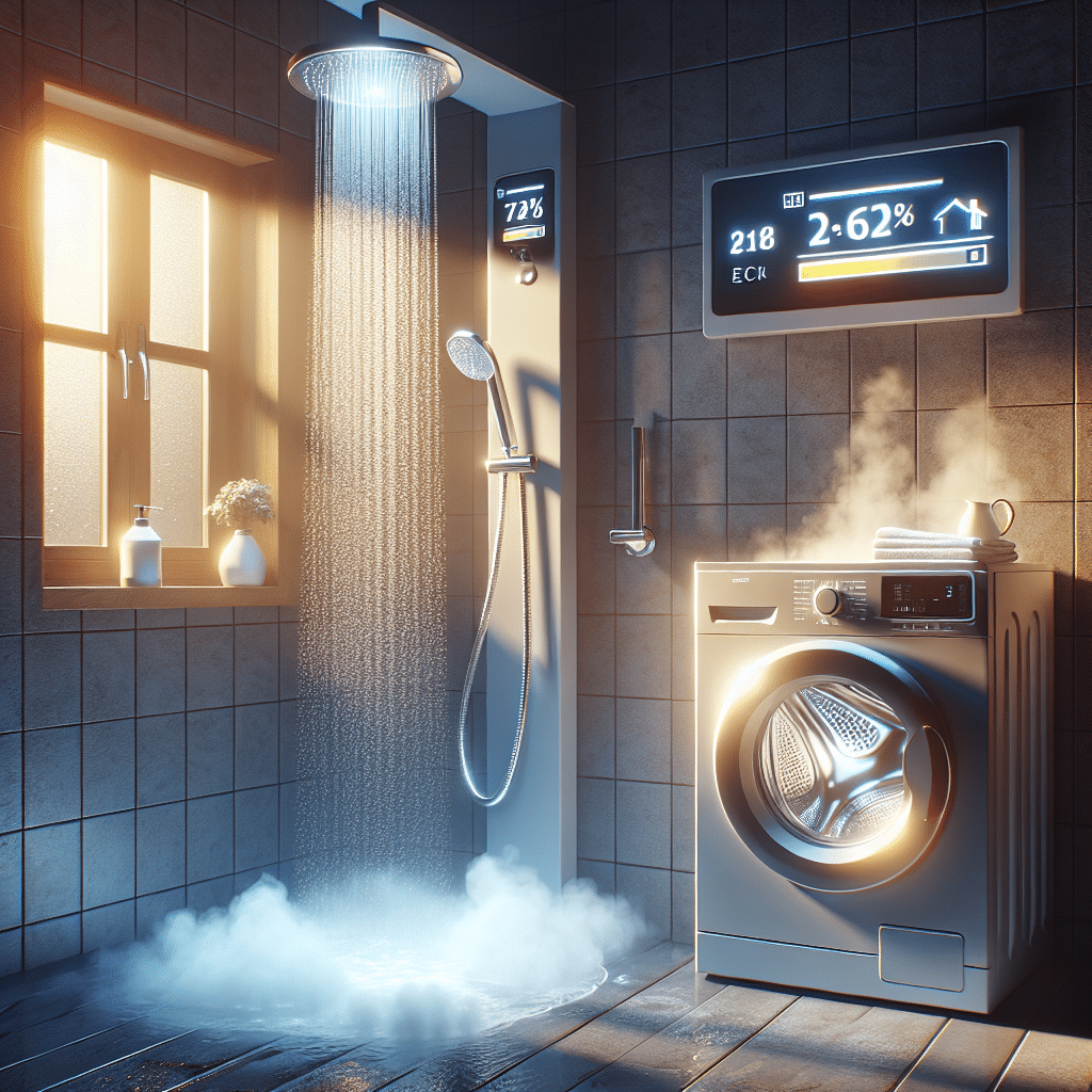 Ducha y Lavadora Simultáneas: Impacto en tu Consumo Energético