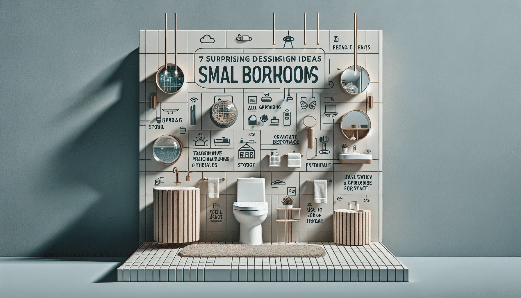 Ideas Innovadoras para Diseños de Baños Pequeños en 2025