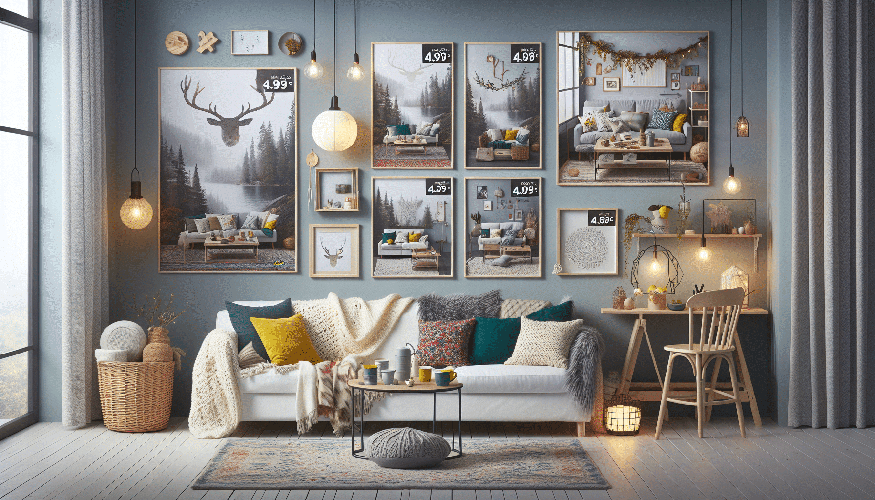 Transforma Tu Salón: 5 Hallazgos de Ikea desde 4,99 € para un Ambiente Acogedor