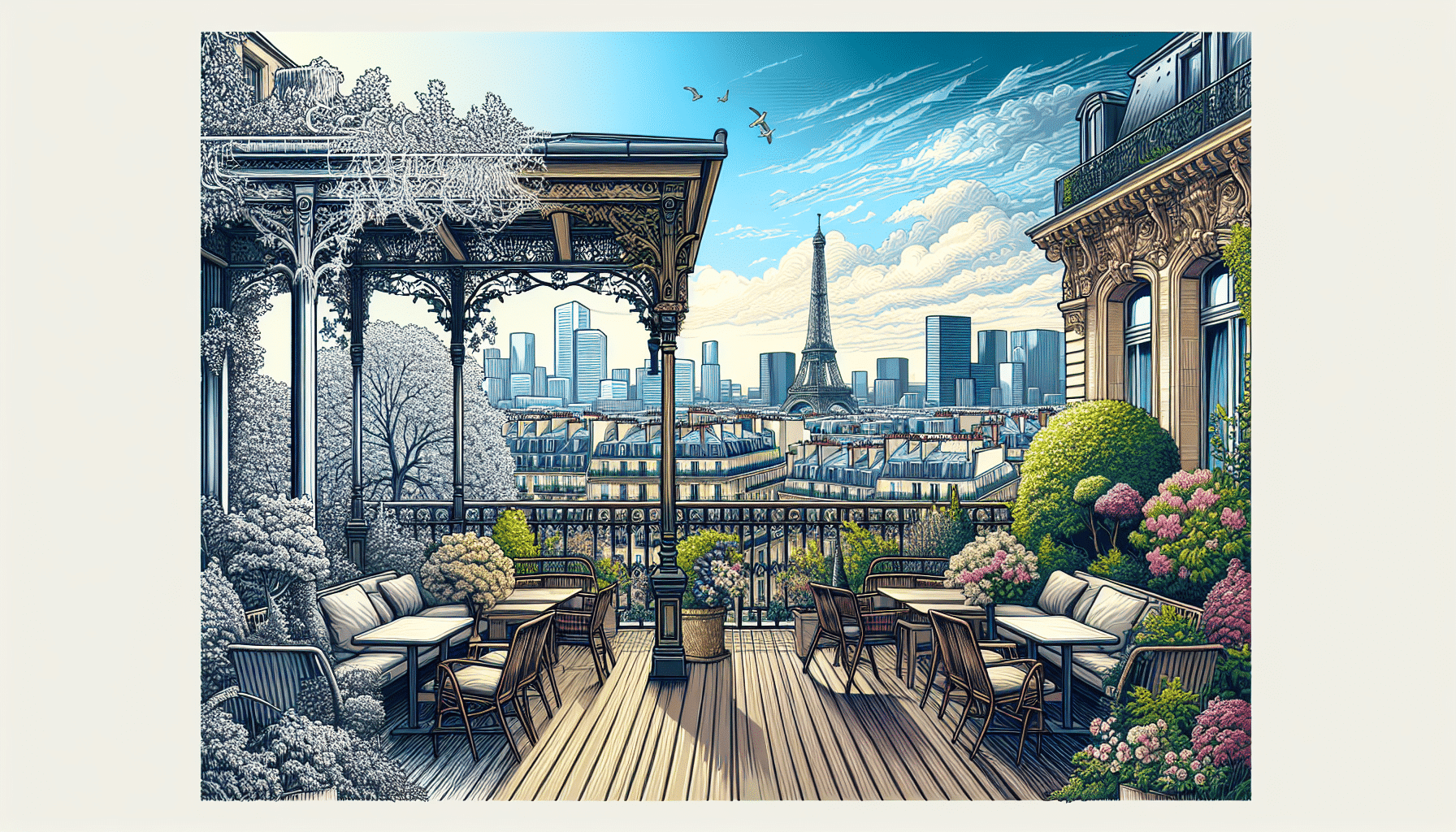 De Espacio Gris a Oasis Urbano en el Corazón de París