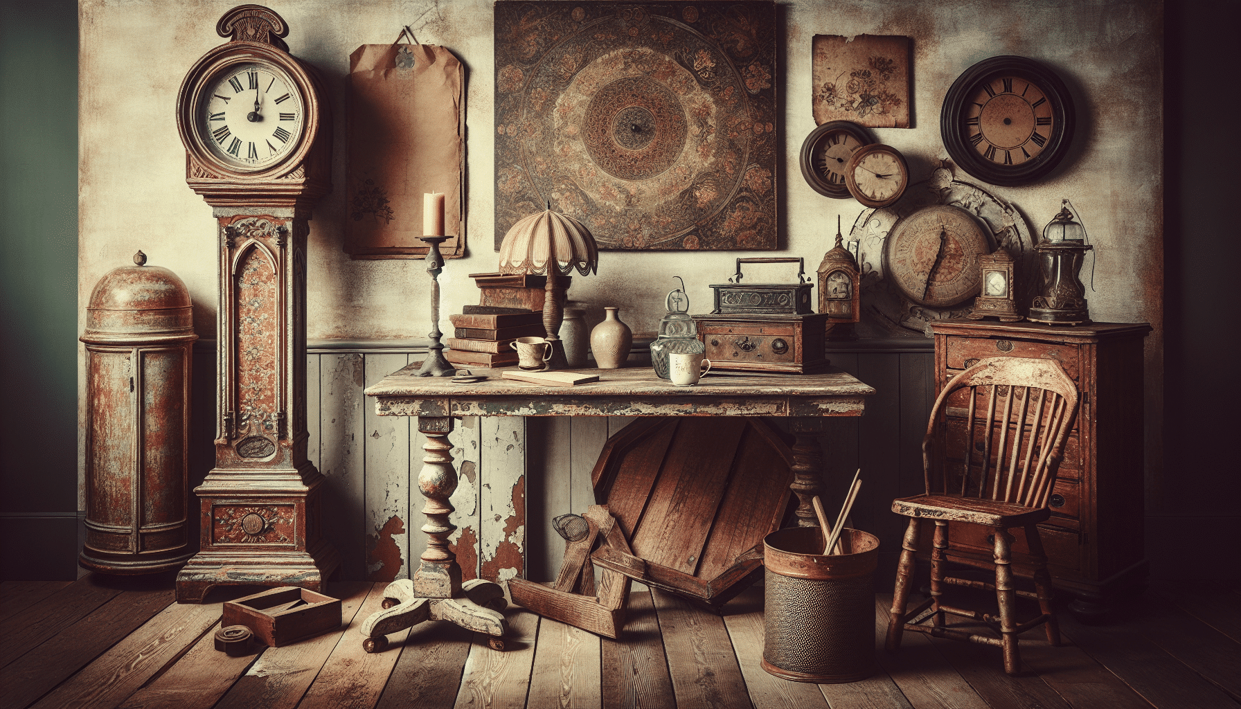 Capturando la Esencia Vintage en Muebles y Decoración