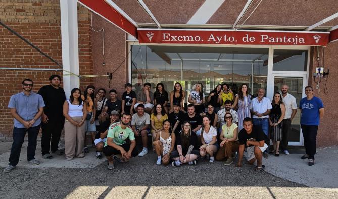 El Gobierno de Castilla-La Mancha resalta el Proyecto KIEU de Erasmus+, que reunió a jóvenes de España y Francia en Pantoja.