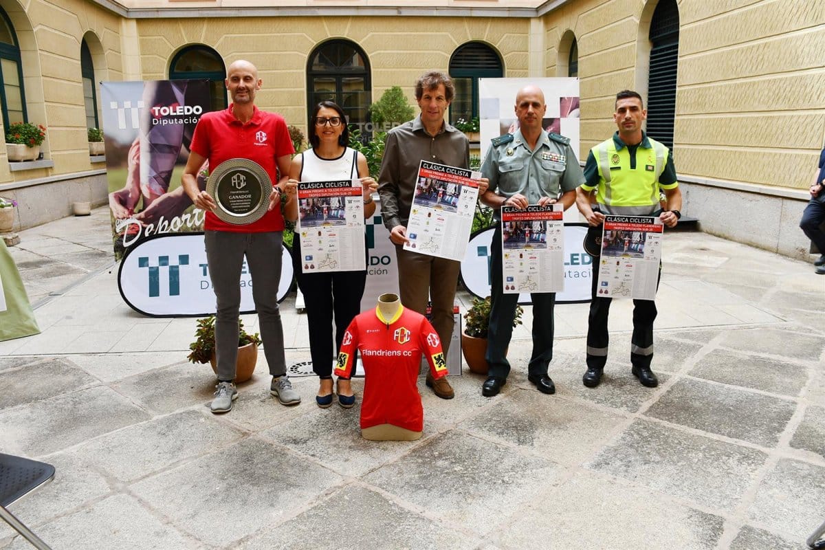 El II Gran Premio Ciclista Flandriens a Toledo Pasará por Más de 20 Municipios de la Provincia