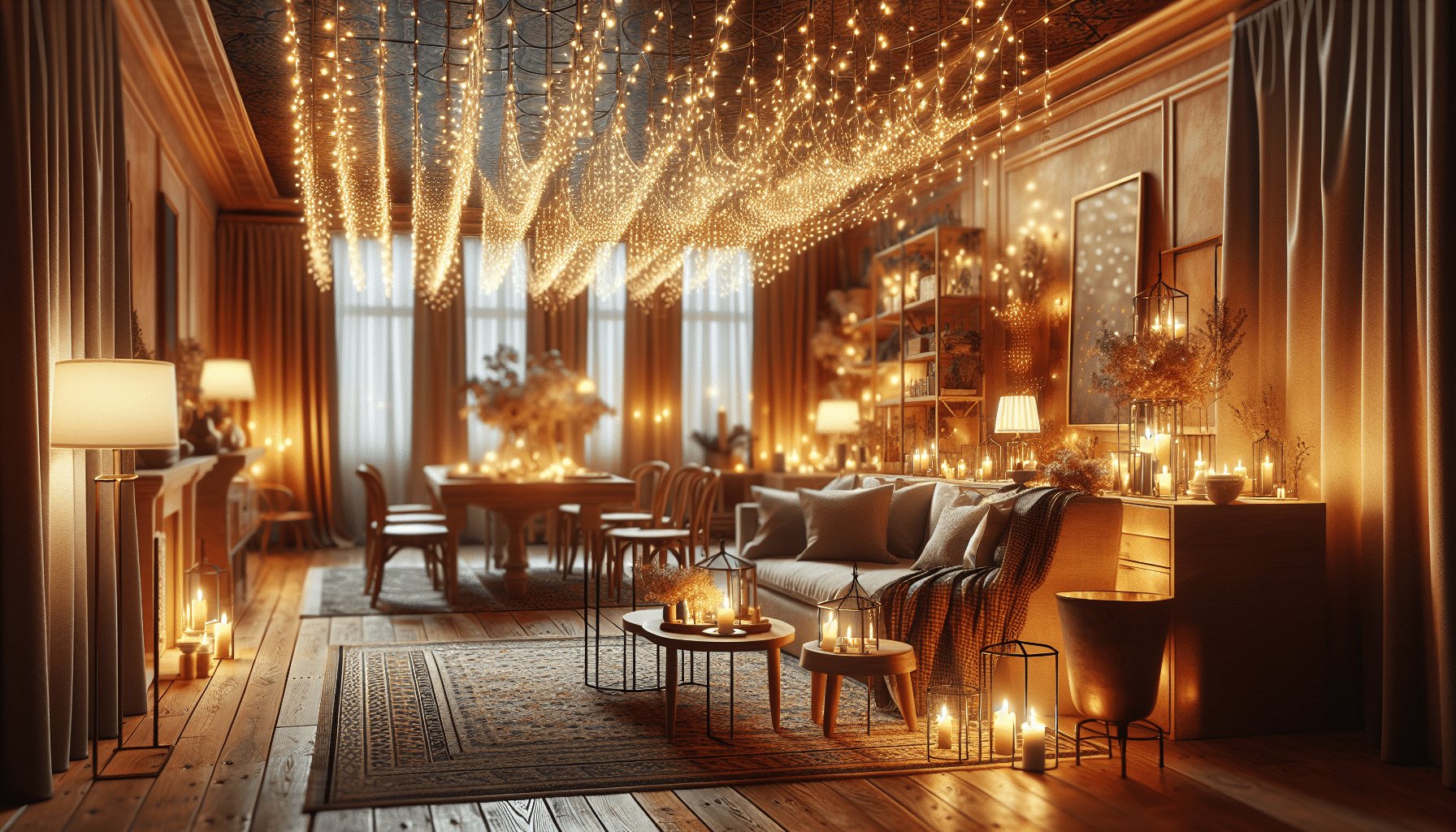 Ilumina tu Hogar con Estilo: Guirnaldas Luminosas para Interiores