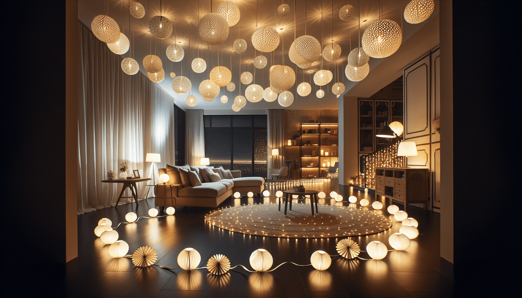 Guirnaldas de Papel: Elegancia Luminosa para tu Hogar