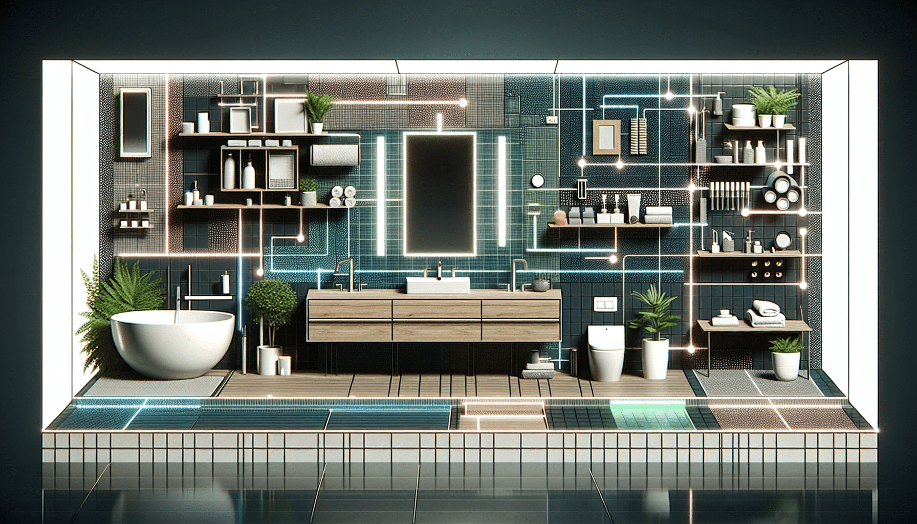 Tendencias Futuristas: Innovación en la Decoración de Baños Modernos para 2025