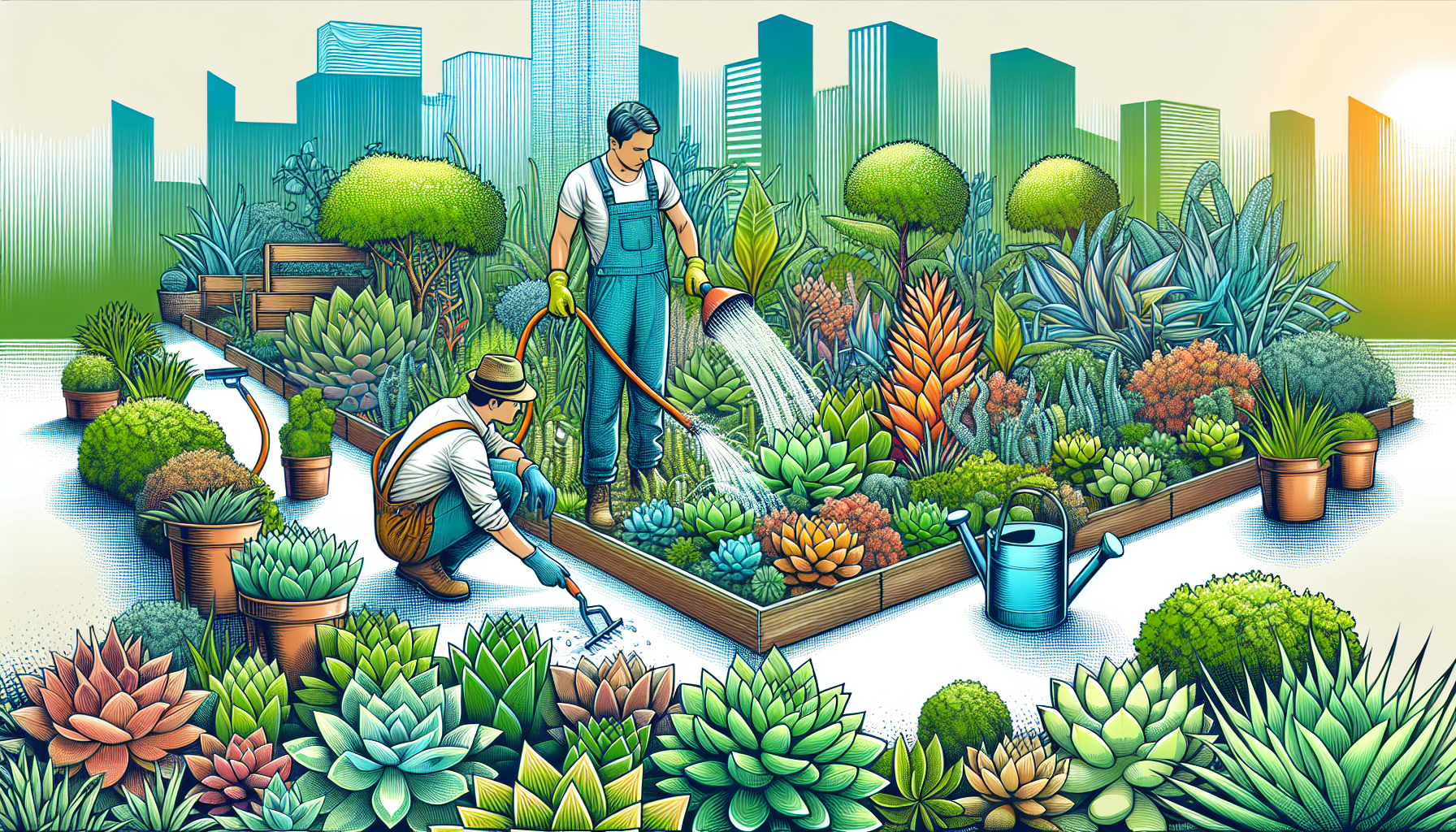 Jardinería Sostenible: Plantas Resilientes para Paisajes de Bajo Consumo Hídrico