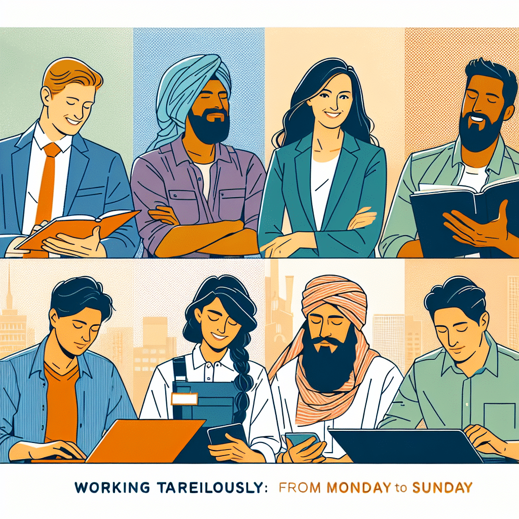 Trabajando Sin Pausa: De Lunes a Domingo