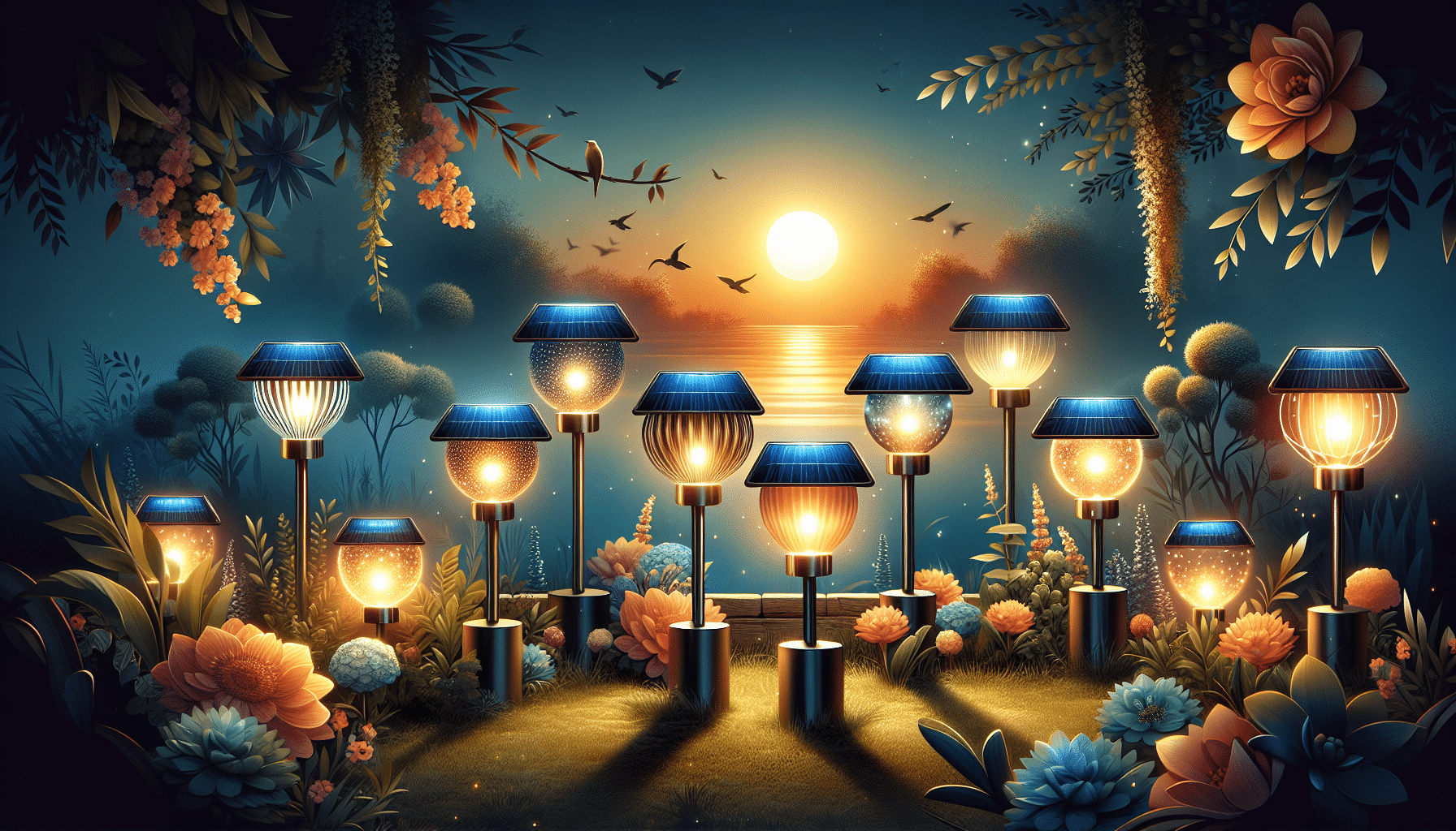 Ocho Lámparas Solares para Transformar Tu Jardín Este Verano por Solo 20 Euros