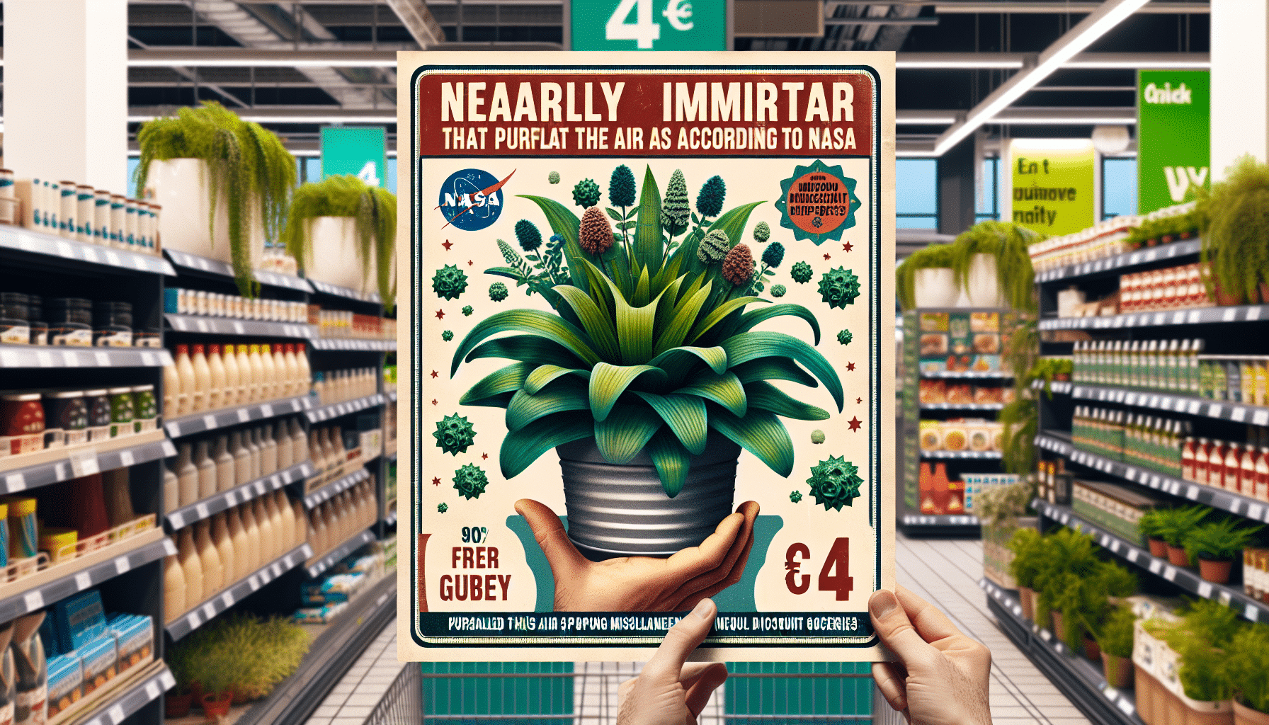 Lidl Lanza la Increíble Planta Purificadora de Aire Recomendada por la NASA por Menos de 4 Euros