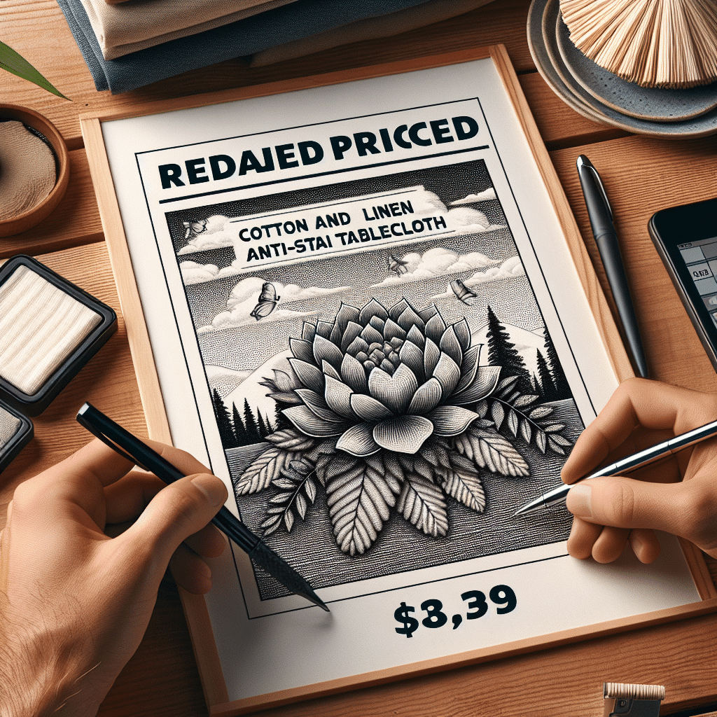 Lidl Rebaja el Precio del Exitoso Mantel Antimanchas de Algodón y Lino en España