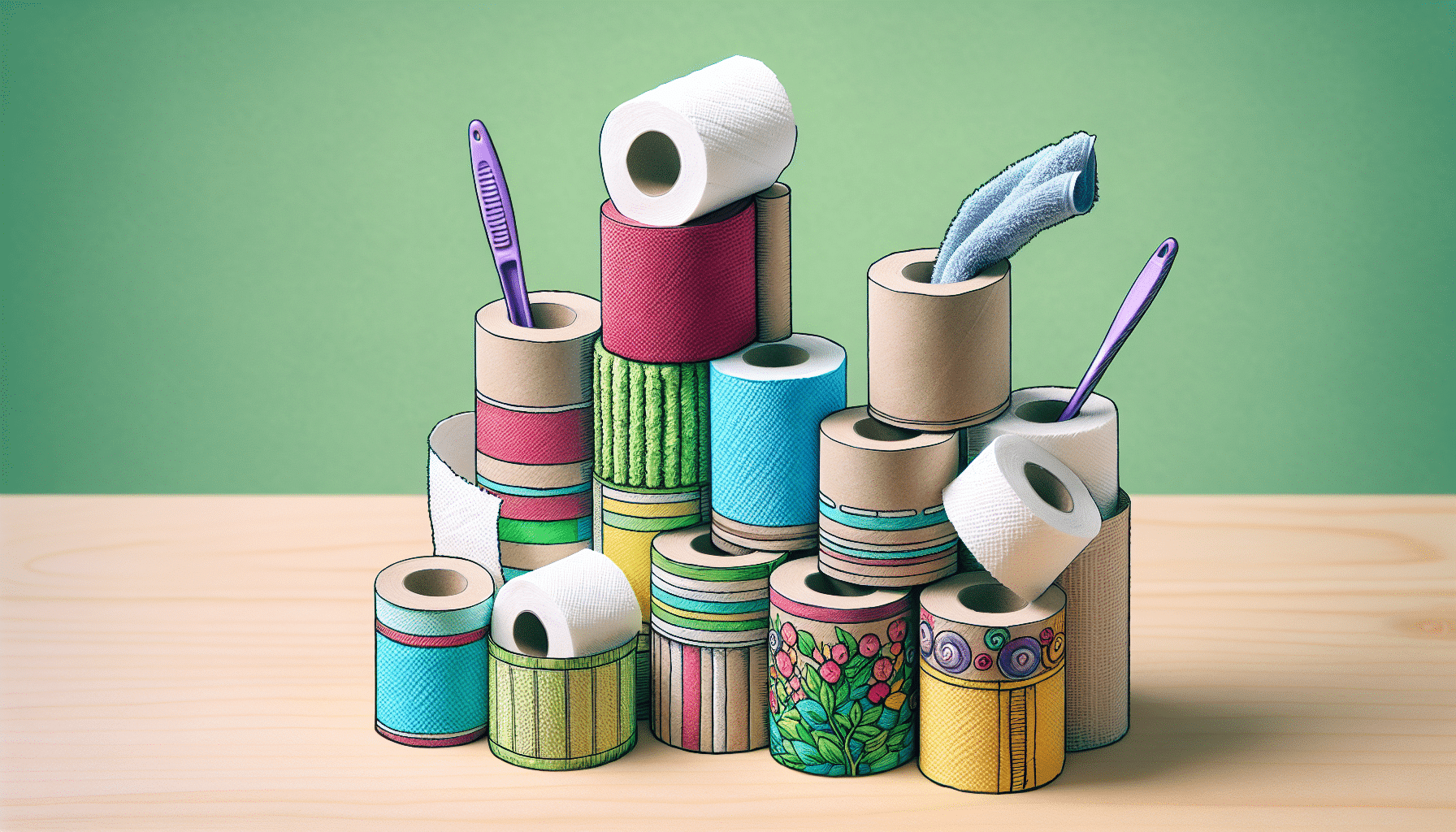 Organiza con Ingenio: Ideas Creativas para Reutilizar Rollos de Papel Higiénico