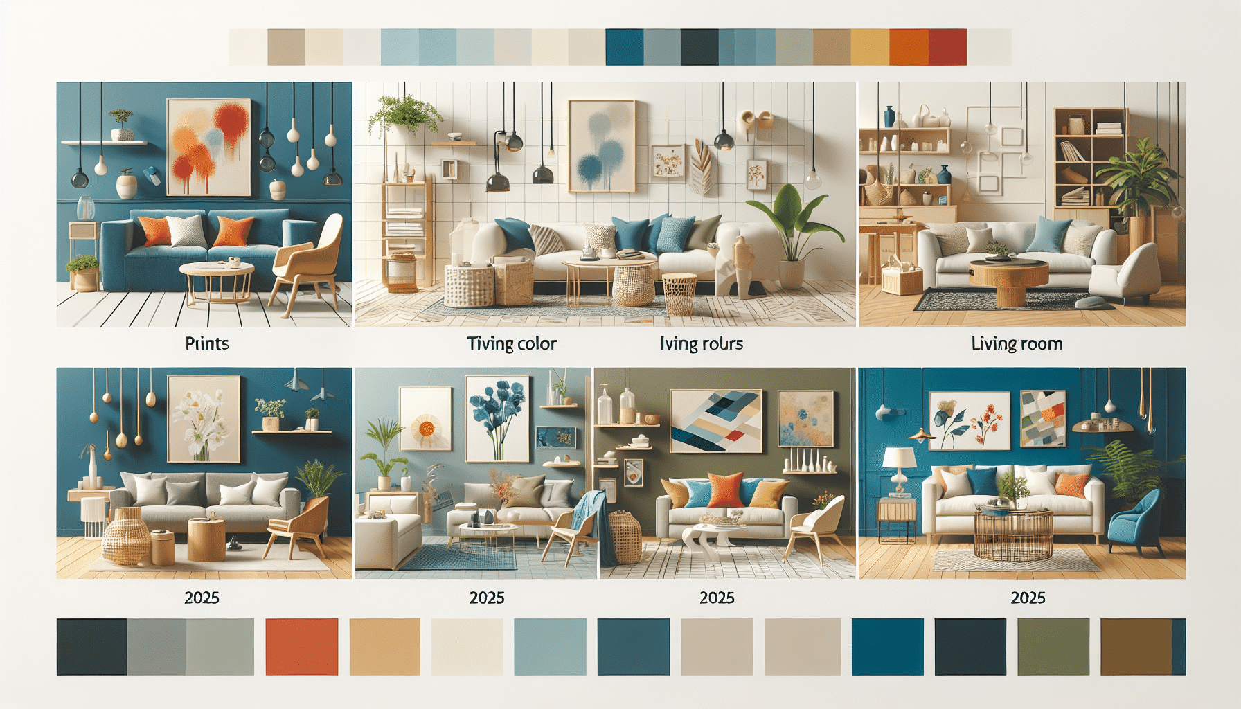 Tendencias de Color para Salones: Los 7 Tonos del 2025 que Deberías Conocer